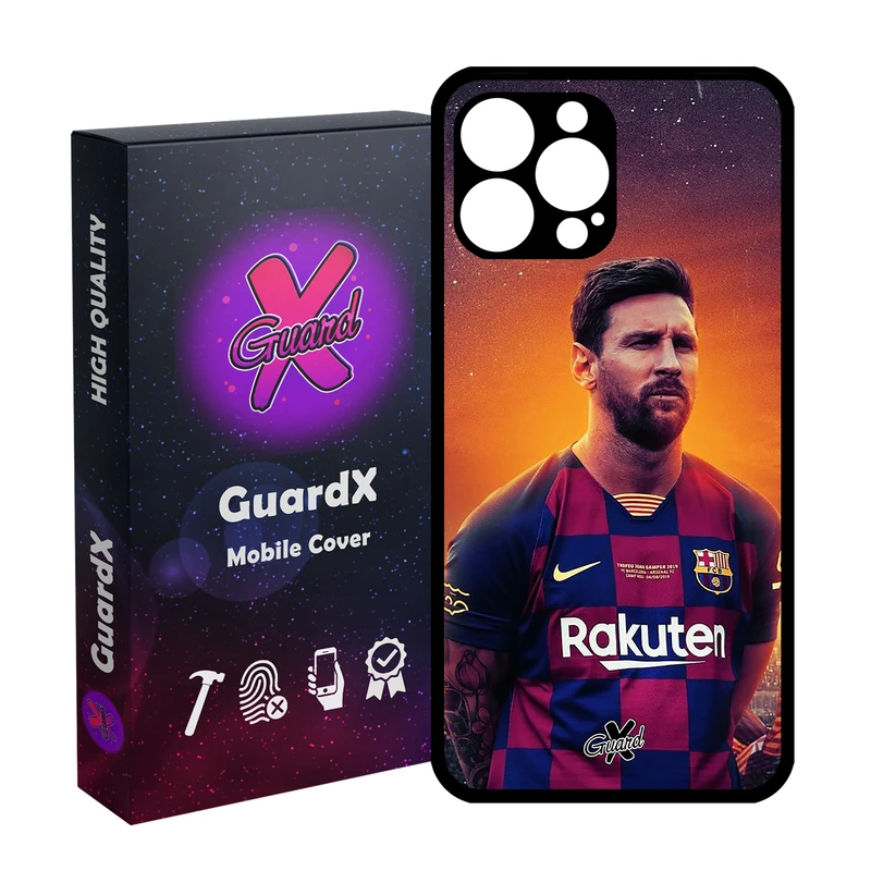 کاور گارد ایکس طرح Messi مدل Glass10123 مناسب برای گوشی موبایل اپل iPhone 14 Pro Max