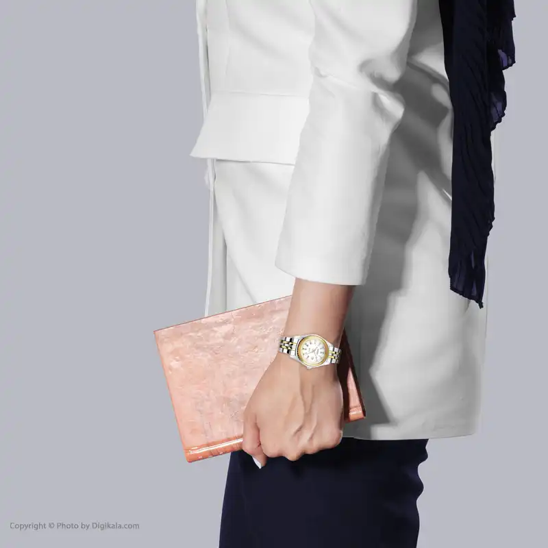 ساعت مچی عقربه ای زنانه اسکمی مدل No 9098-sf
