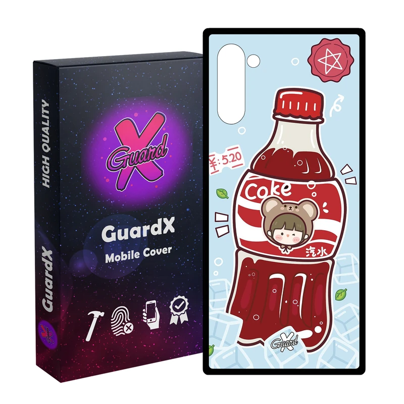 کاور گارد ایکس طرح Cute مدل Glass10635 مناسب برای گوشی موبایل سامسونگ Galaxy Note 10