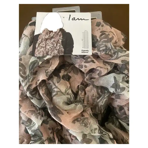 شال زنانه پفی آی ام مدل moj_568-695