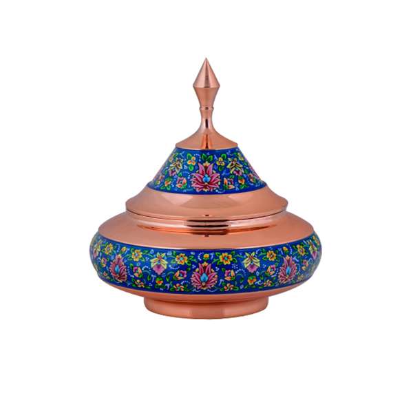 شکلات خوری مسی مدل بشقاب پرنده پرداز کد pa068