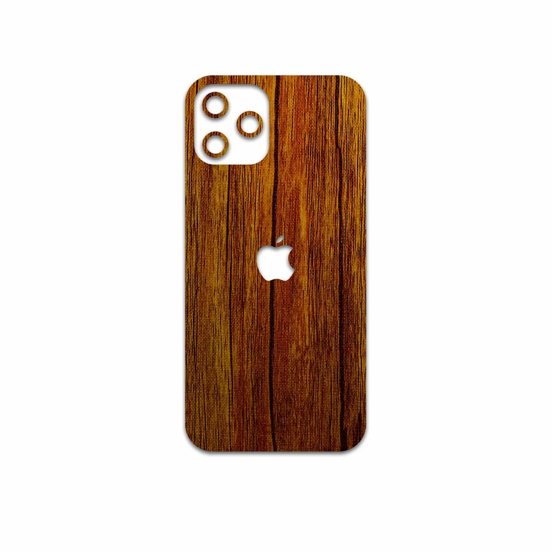 برچسب پوششی ماهوت مدل Orange-Wood مناسب برای گوشی موبایل اپل iPhone 12 Pro