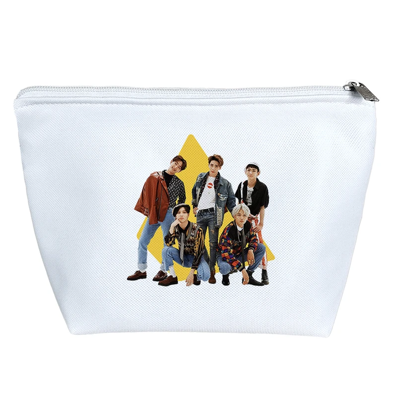 کیف لوازم آرایش دخترانه خندالو مدل گروه موسیقی شاینی SHINee کد 2108