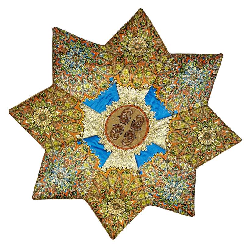 رومیزی ترمه مدل افشار کد K123