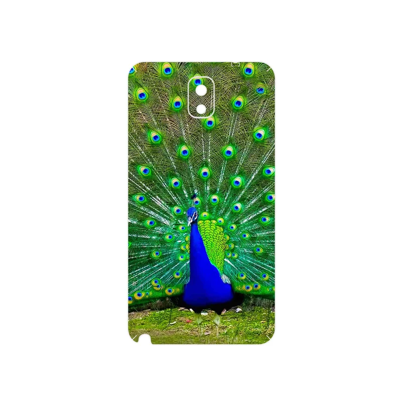 برچسب پوششی ماهوت مدل Peacock مناسب برای گوشی موبایل سامسونگ Galaxy Note 3