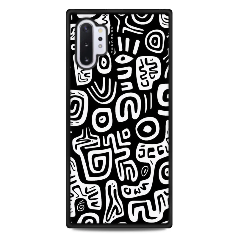 کاور آکام مدل AMC-WSGN10P-DOODLE6 مناسب برای گوشی موبایل سامسونگ Galaxy Note 10 Plus