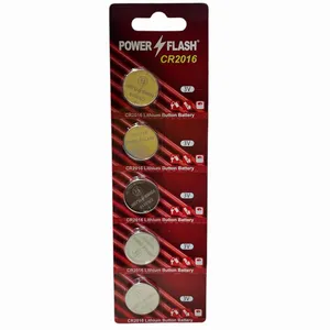 باتری سکه ای 2016 پاور فلش مدل ER بسته 5 عددی 