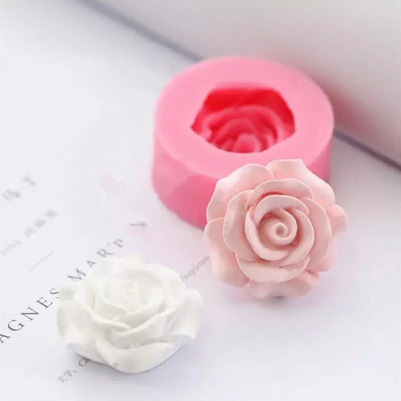 قالب شمع مدل گل رز