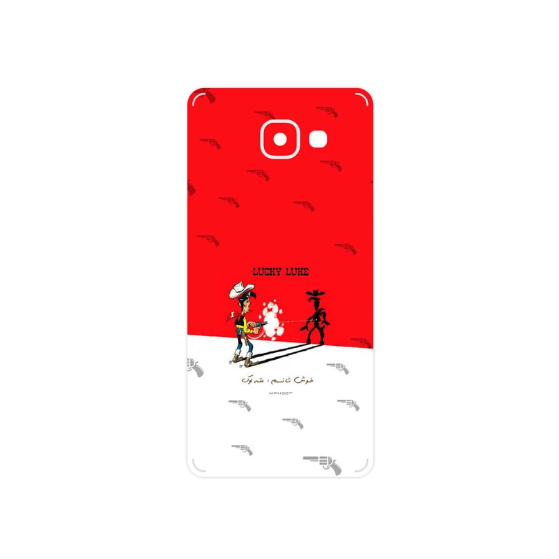 برچسب پوششی ماهوت مدل Lucky Luke مناسب برای گوشی موبایل سامسونگ Galaxy A7 2016