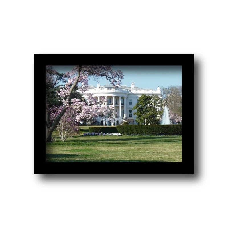 تابلو مدل منظره طرح خانه بهاری کد km-3036