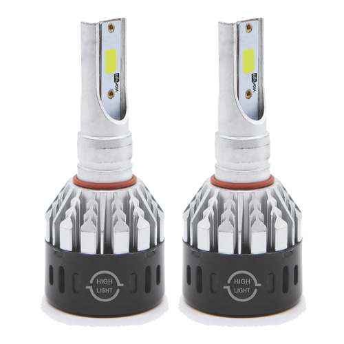 لامپ هدلایت خودرو هایلایت مدل D11+H7 تک رنگ بسته 2 عددی