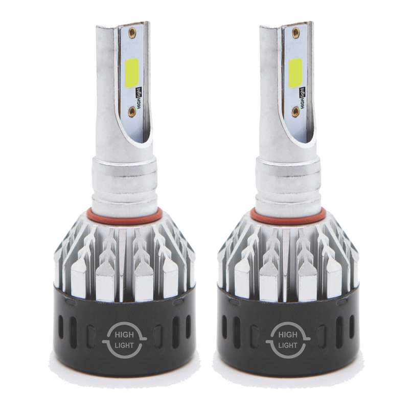 لامپ هدلایت خودرو هایلایت مدل D11+H7 تک رنگ بسته 2 عددی