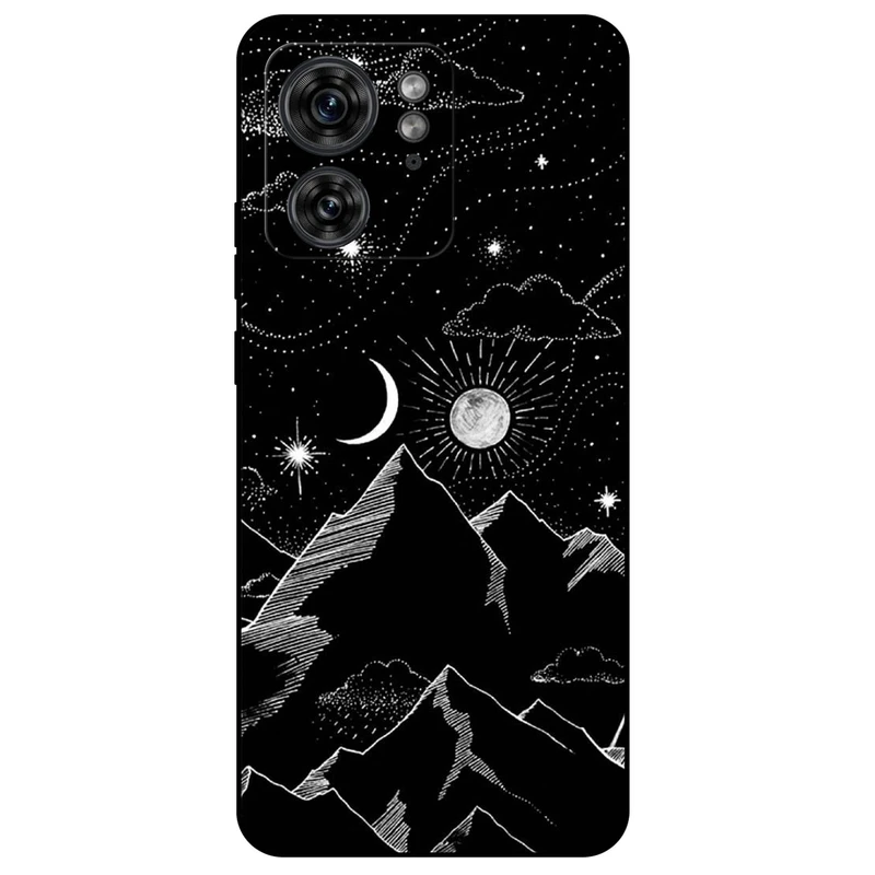 کاور مگافون طرح کوه مدل 8078 مناسب برای گوشی موبایل موتورولا Moto Edge 40