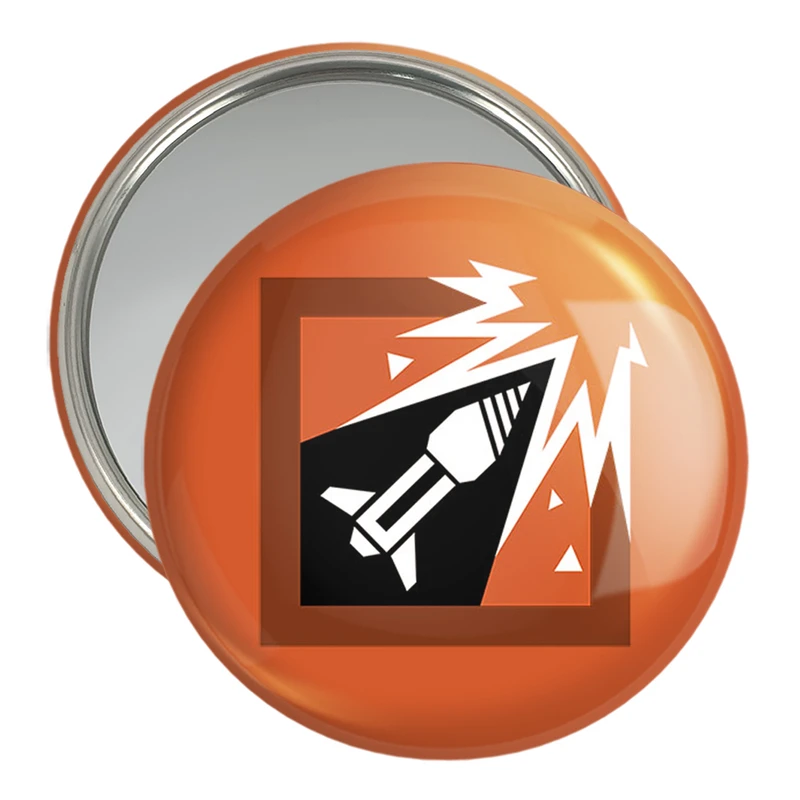 آینه جیبی خندالو مدل ash  بازی رینبو سیکس سیج  کد 30331