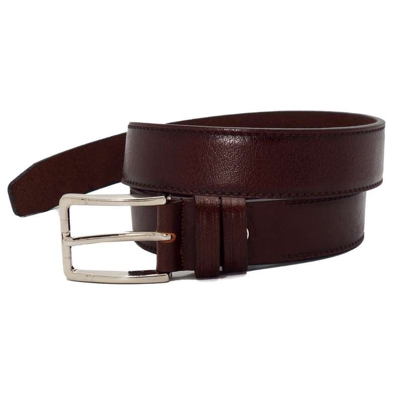 کمربند مردانه مدل چرم طبیعی کی تی KT130BR