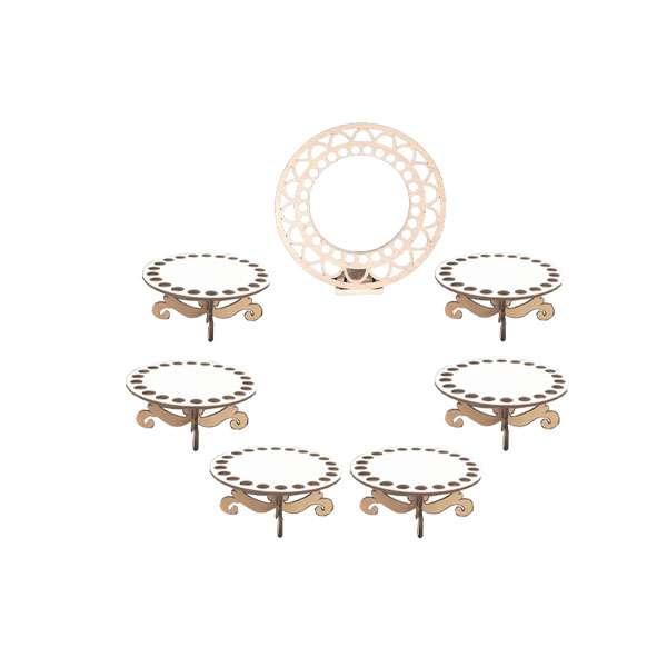 مجموعه ظروف هفت سین مدل تریکو کد B81