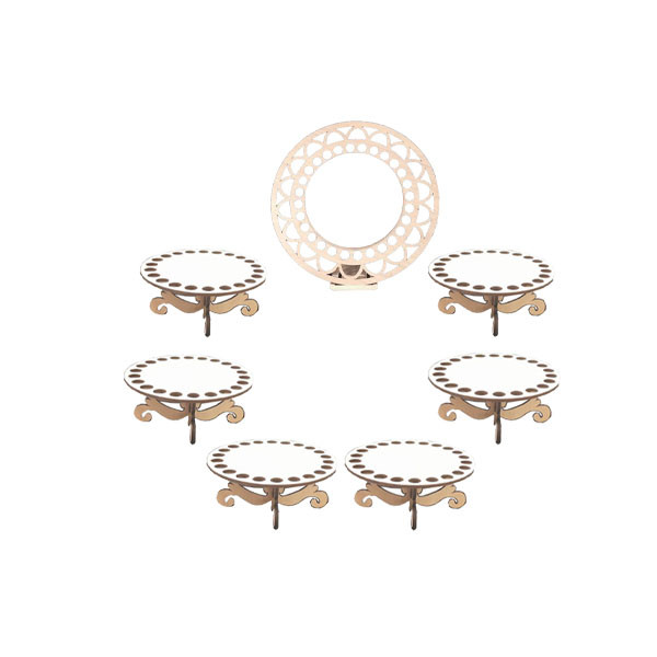 مجموعه ظروف هفت سین مدل تریکو کد B81