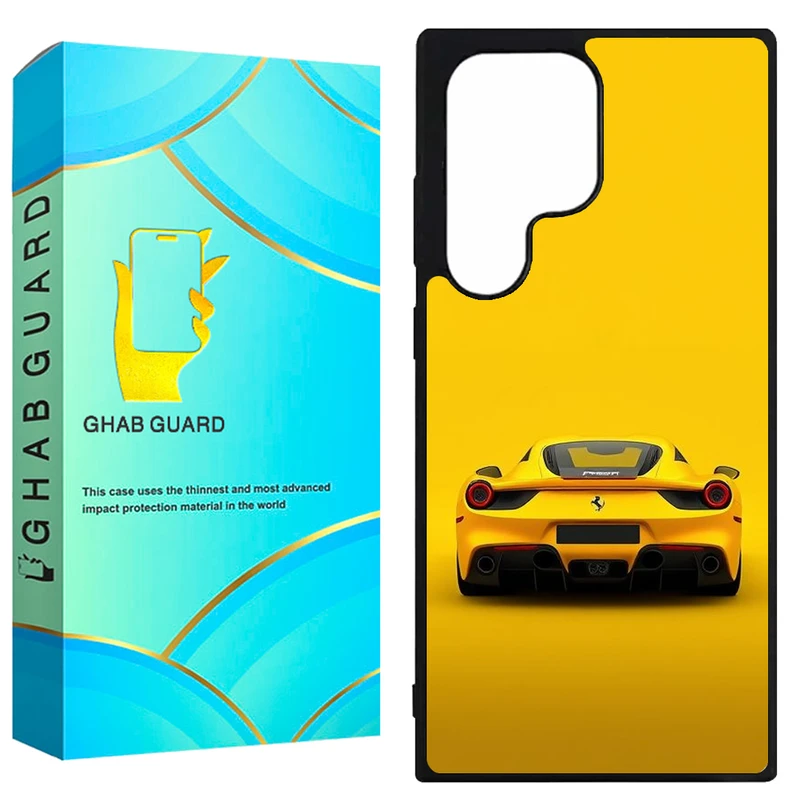 کاور قاب گارد طرح ماشین مدل GCHPS22U مناسب برای گوشی موبایل سامسونگ Galaxy S22 Ultra 5G
