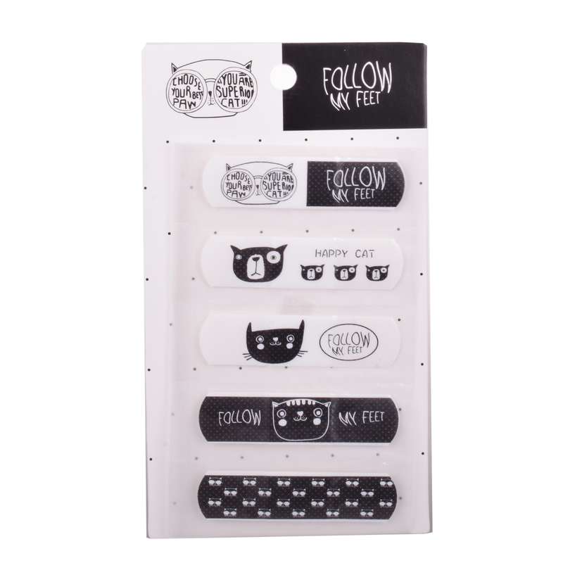 چسب زخم طرح کت 2 بسته 5 عددی