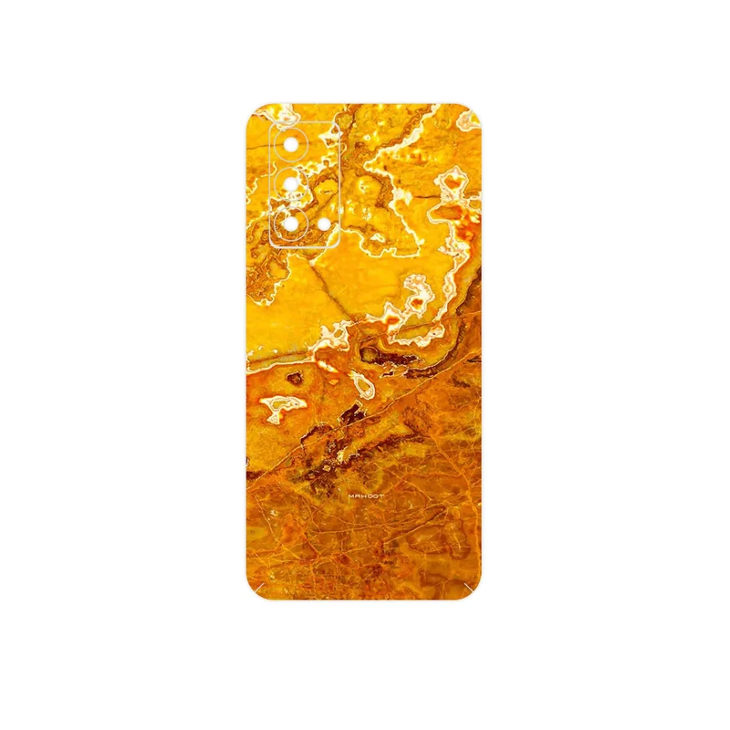 برچسب پوششی ماهوت مدل Gold Marble مناسب برای گوشی موبایل ریلمی GT Master