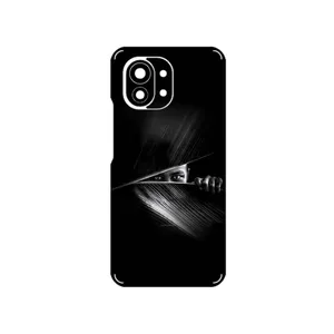 MAHOOT Black Portrait Cover Sticker for Xiaomi Mi 11 5G