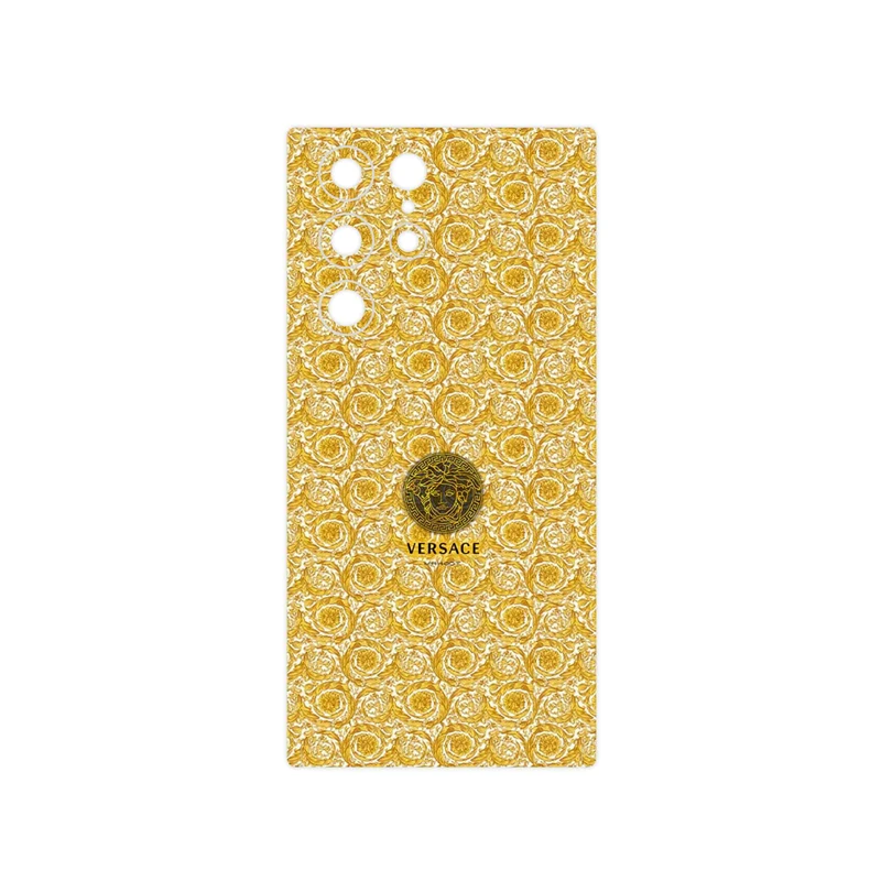 برچسب پوششی ماهوت مدل versace مناسب برای گوشی موبایل سامسونگ Galaxy S22 Ultra 5G
