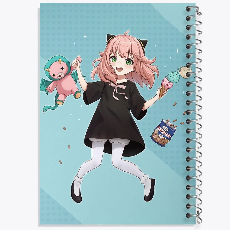 دفتر نقاشی 50 برگ خندالو طرح آنیا انیمه اسپای ایکس فمیلی کد F900