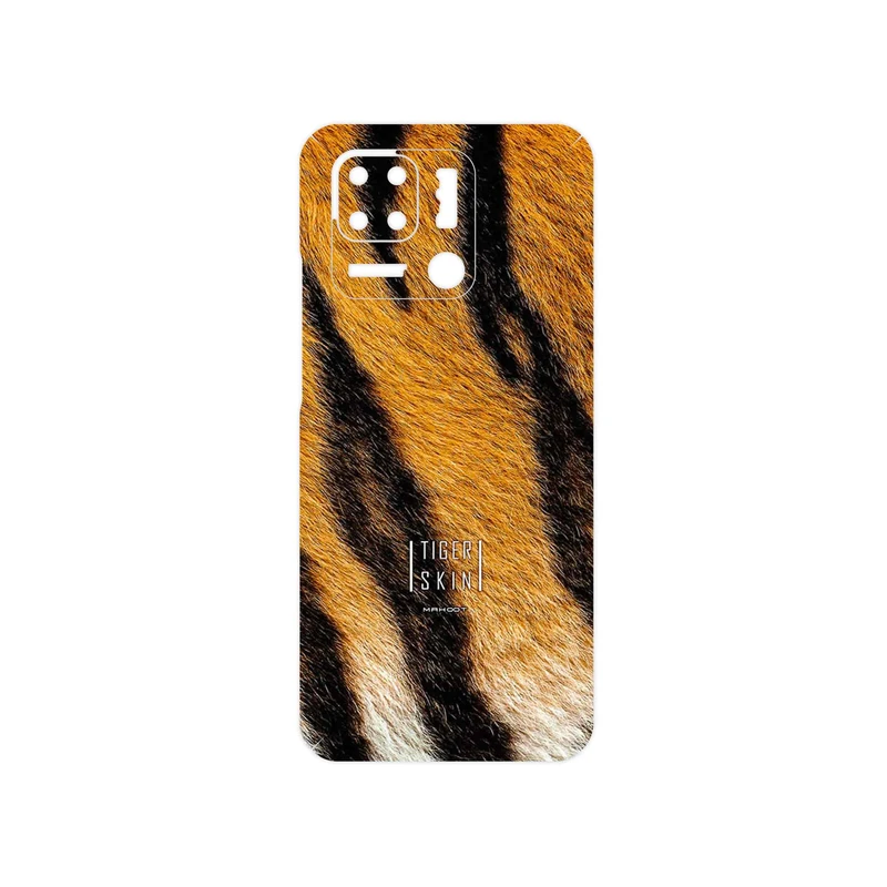 برچسب پوششی ماهوت مدل Tiger Skin مناسب برای گوشی موبایل شیائومی Redmi 10 Power