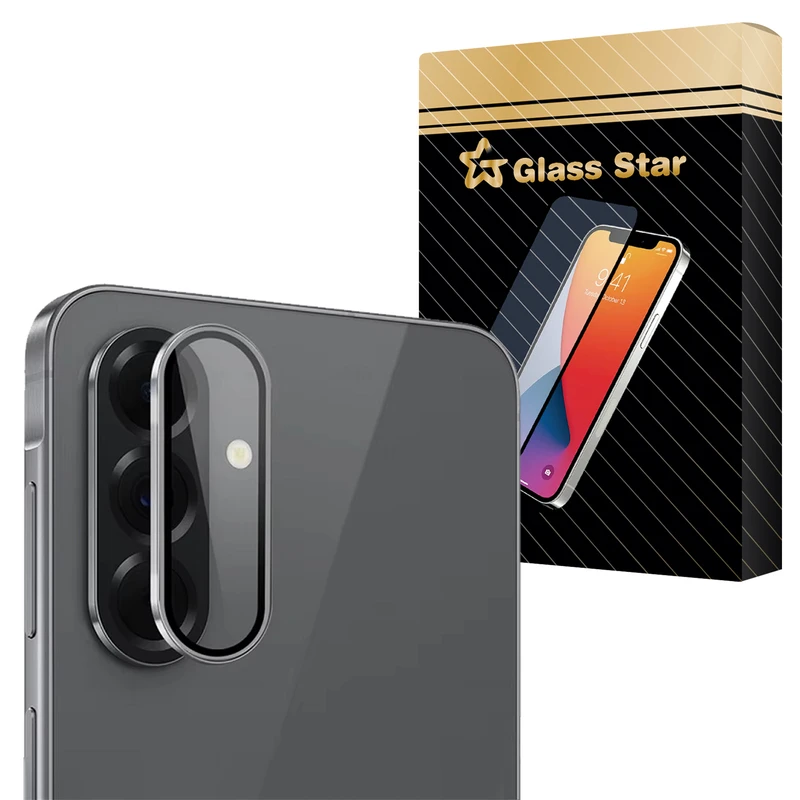 محافظ لنز دوربین شیشه‌ای گلس استار مدل RING20  مناسب برای گوشی موبایل سامسونگ Galaxy A57