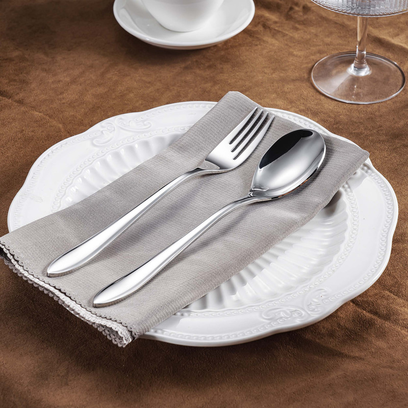 سرویس قاشق و چنگال 142 پارچه جی فی نی مدل 205 سوپر لاکچری