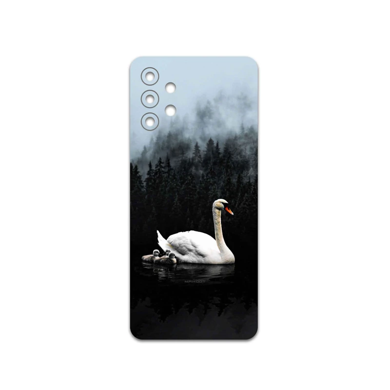برچسب پوششی ماهوت مدل Swan-Lake مناسب برای گوشی موبایل سامسونگ Galaxy M32 5G