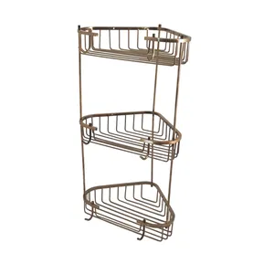 قفسه حمام مدل سه طبقه