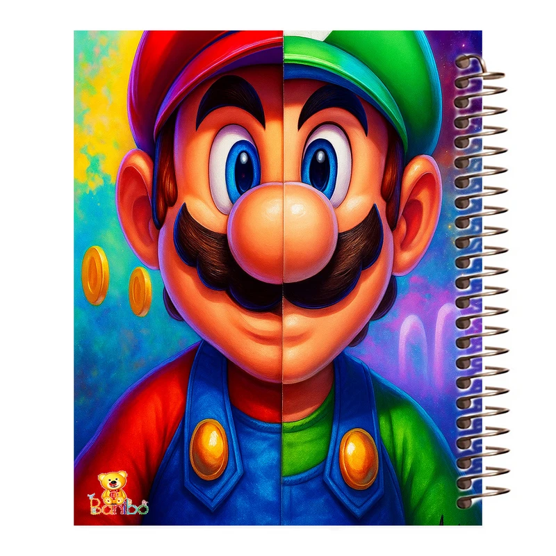 دفتر نقاشی 50 برگ بانیبو مدل  ماریو کد 1152