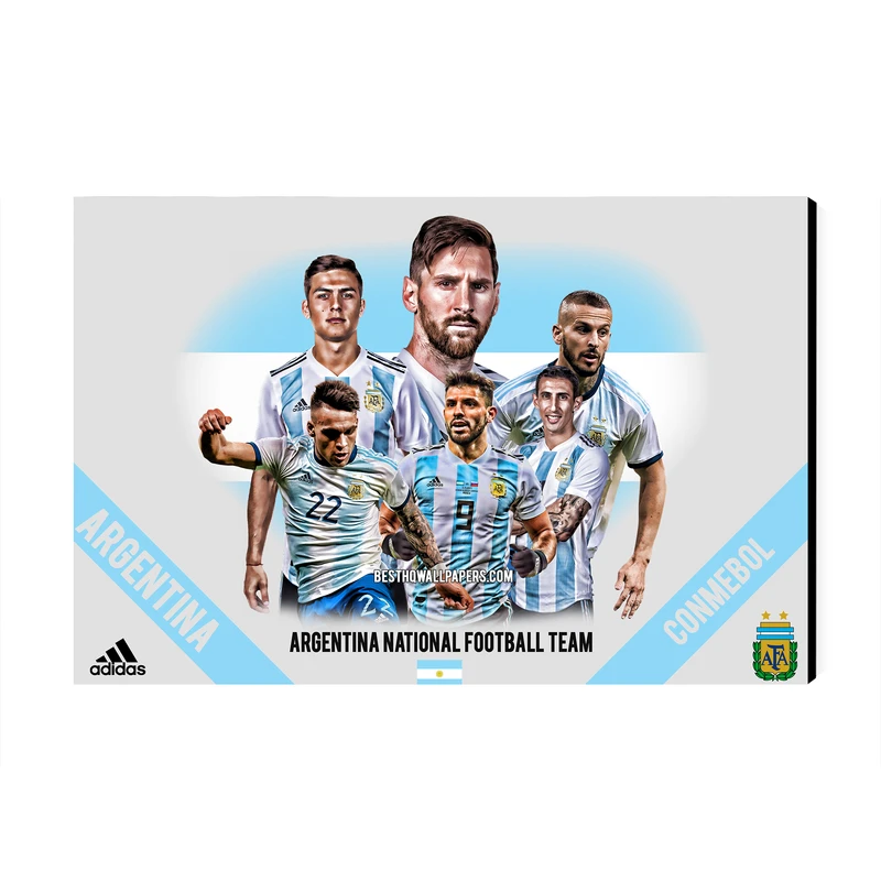 تابلو شاسی عرش مدل فانتزی فوتبال آرژانتین کد As5490