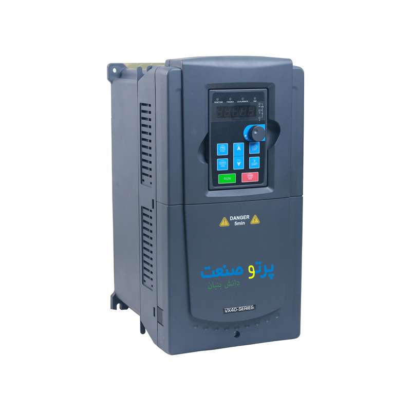 اینورتر پرتو صنعت مدل VX40 ظرفیت 2.2 کیلووات اینورتر پرتو صنعت مدل VX40 ظرفیت 2.2 کیلووات