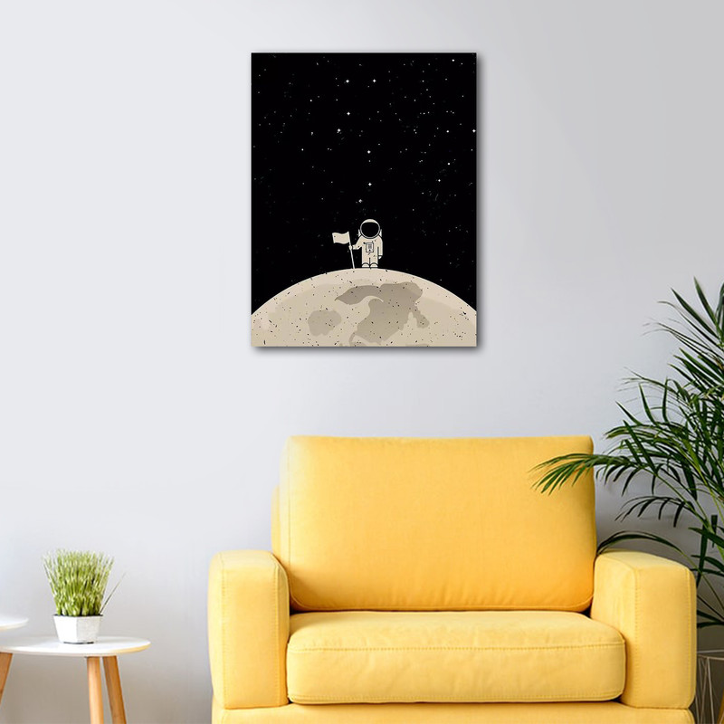 تابلو شاسی عرش مدل فانتزی فضانورد کد As5531