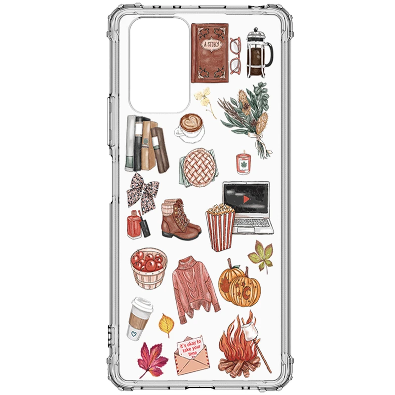 گارد مدل استیکر پائیزی مناسب برای گوشی موبایل شیائومی Redmi Note 10 S