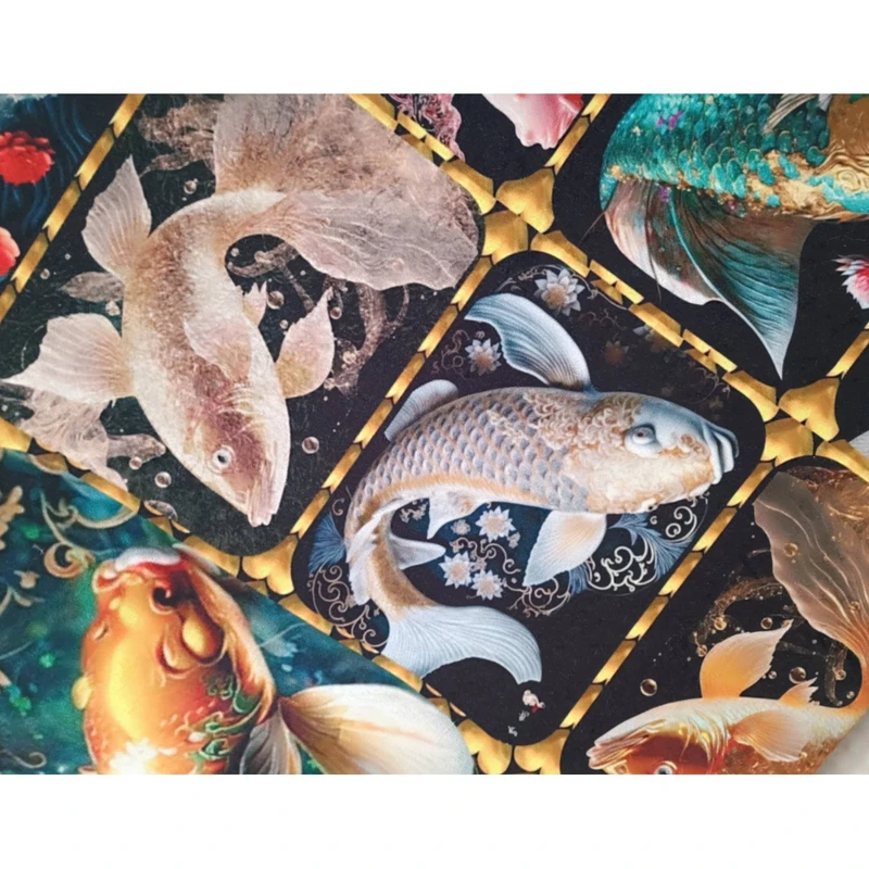 عکس شماره 3 : تشک مهمان راما مدل لوکس طرح ماهی رنگی کد 23 یک نفره سایز 90×190 سانتی متر بسته ۲ عددی