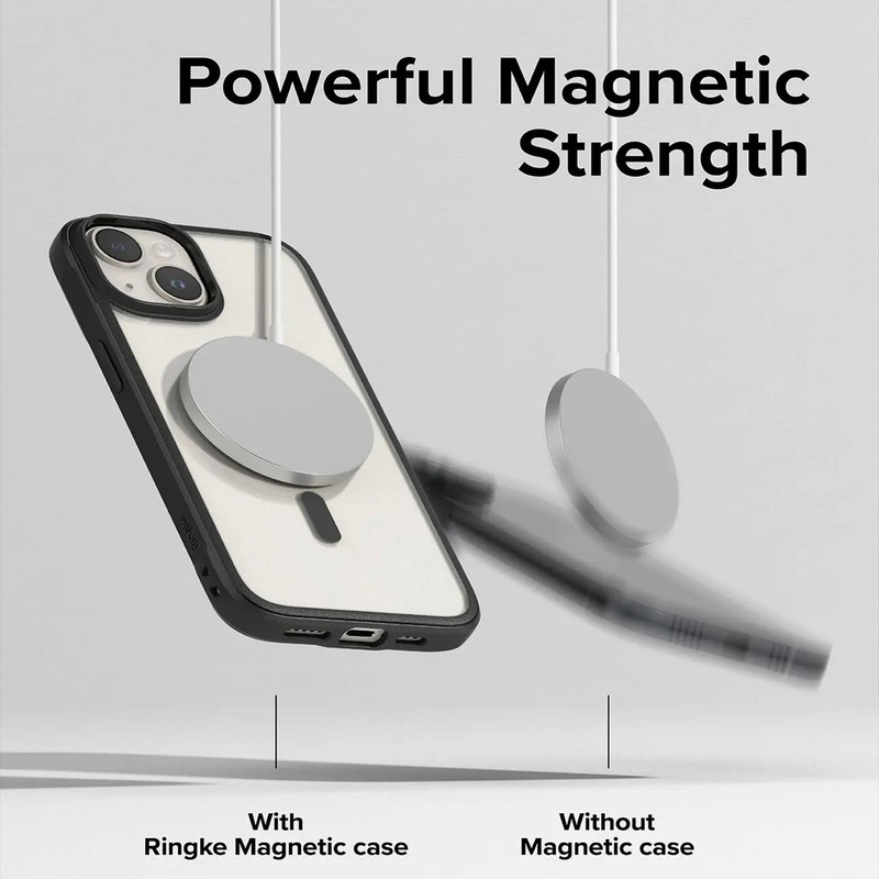 کاور گوف مدل Clear Magnetic-B مناسب برای گوشی موبایل اپل IPHONE 15