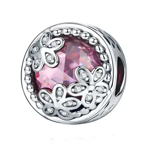 آویز گردنبند نقره زنانه پاندورا مدل Dazzling Daisy Meadow