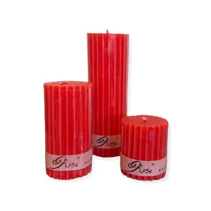 شمع مدل شاپرک بسته 3 عددی