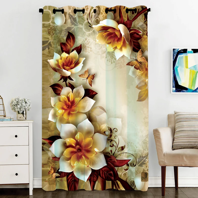 پرده رنس مدل CC6-50823 سایز 270x140 سانتی‌متر