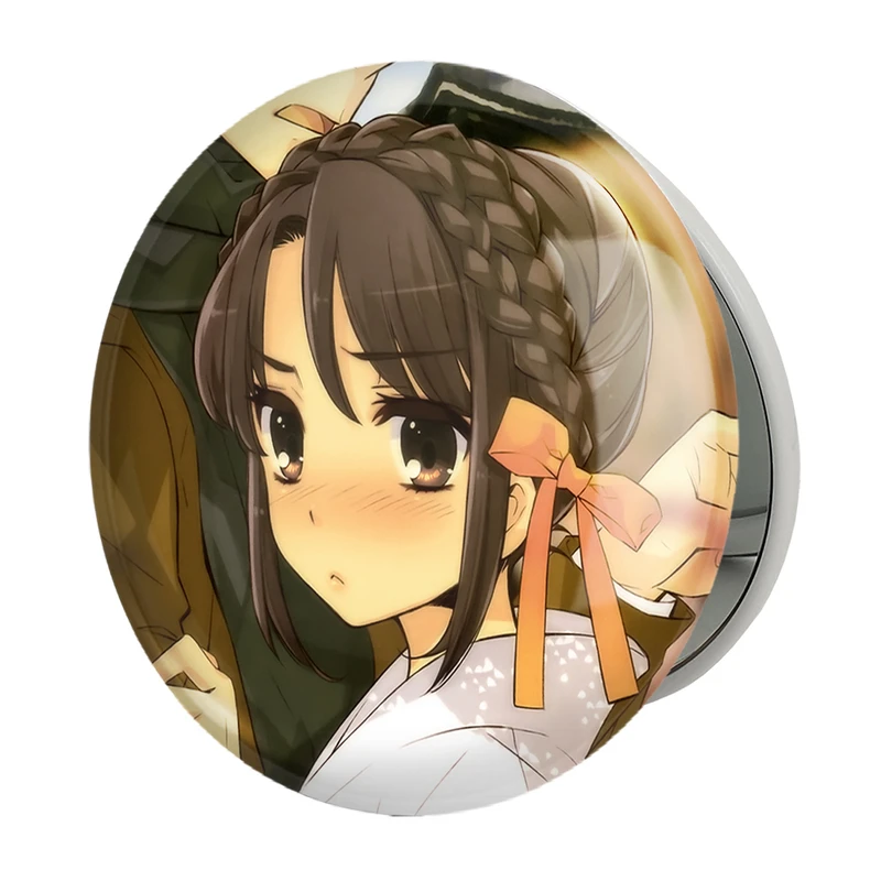 آینه جیبی خندالو طرح هاروهی انیمه ناپدید شدن هارومی سوزومیا The Disappearance of Haruhi Suzumiya مدل تاشو کد 23130 