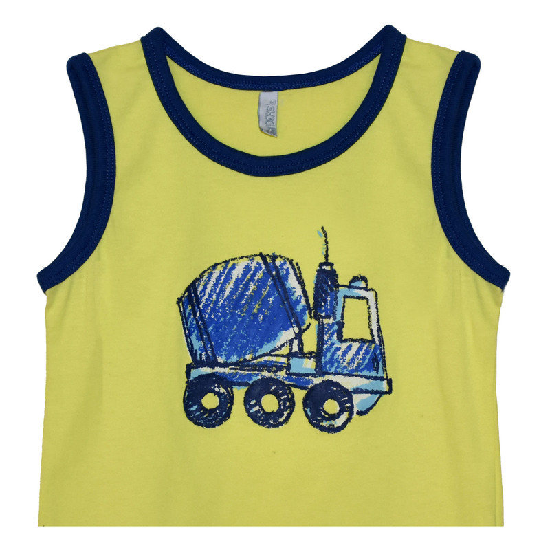 ست تاپ و شلوارک پسرانه ایدکس مدل LU-120365