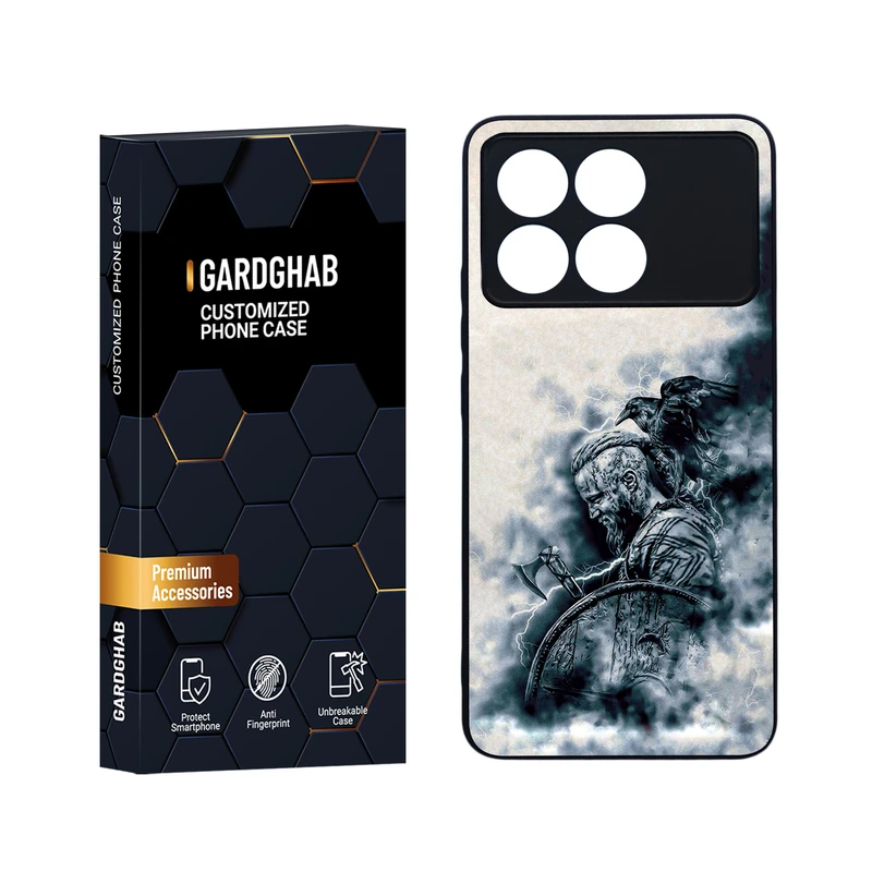 کاور گارد قاب مدل پسرانه مناسب برای گوشی موبایل شیائومی Redmi K70 / K70 Pro / Poco F6 Pro 5G