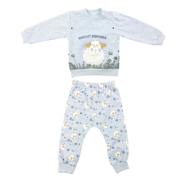 ست سویشرت و شلوار نوزادی مدل babyhi کد 2