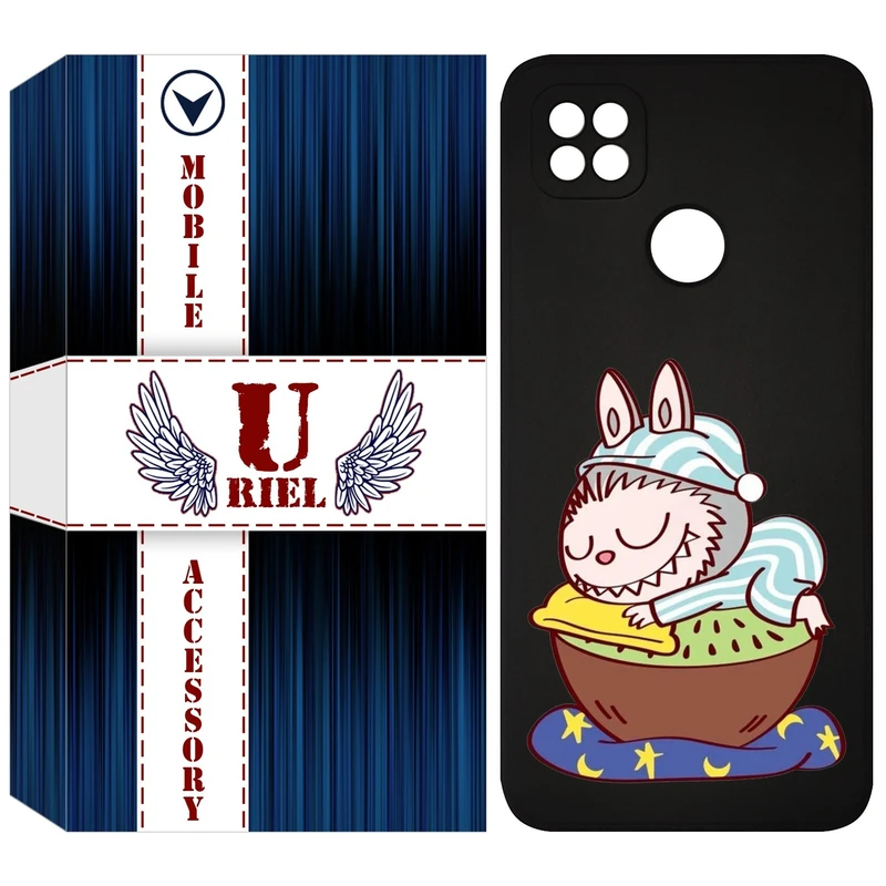 کاور یوریل مدل KSH کد 127 طرح عروسک لبوبو مناسب برای گوشی موبایل شیائومی Redmi 9C / 10A