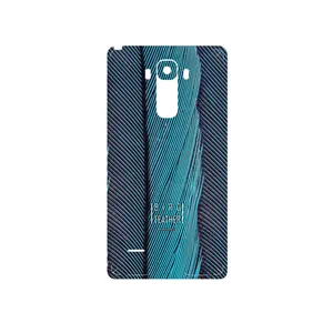 MAHOOT Turquoise feathers Cover Sticker for LG G4 Stylus