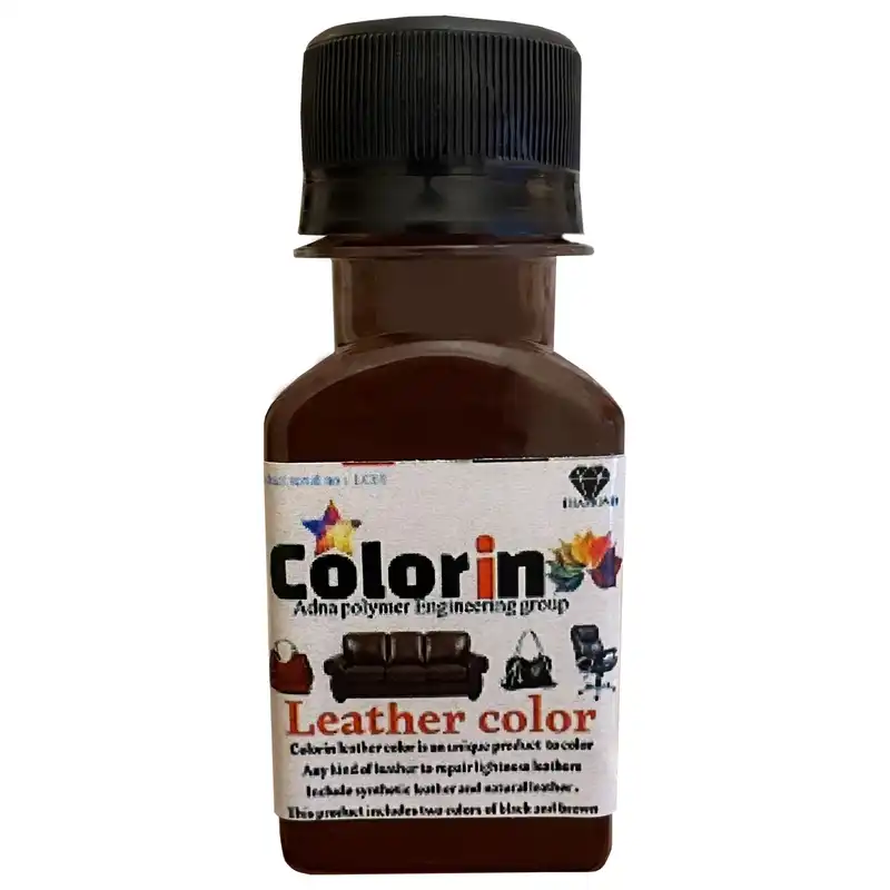 رنگ چرم کالرین مدل leather c