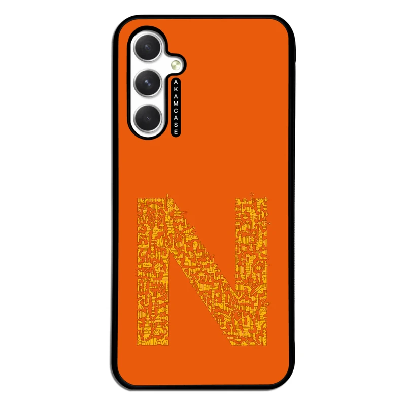 کاور آکام مدل AMC-WSGA54-ALPHADOODLEBET-14 مناسب برای گوشی موبایل سامسونگ Galaxy A54